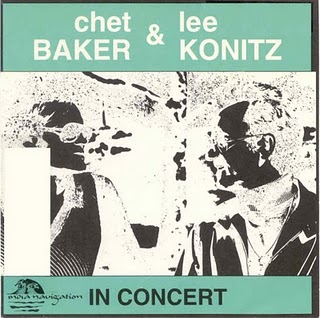 CHET BAKER - In Concert  (with Lee Konitz) cover 